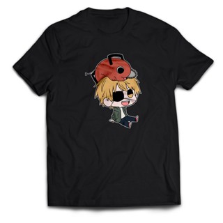เสื้อคู่รัก เสื้อยืด พิมพ์ลายการ์ตูนอนิเมะ Chainsaw Man DENJI POCHITA น่ารัก ใช้ได้ทั้งชาย และหญิงเสื้อยืดเสื้อยืด_38