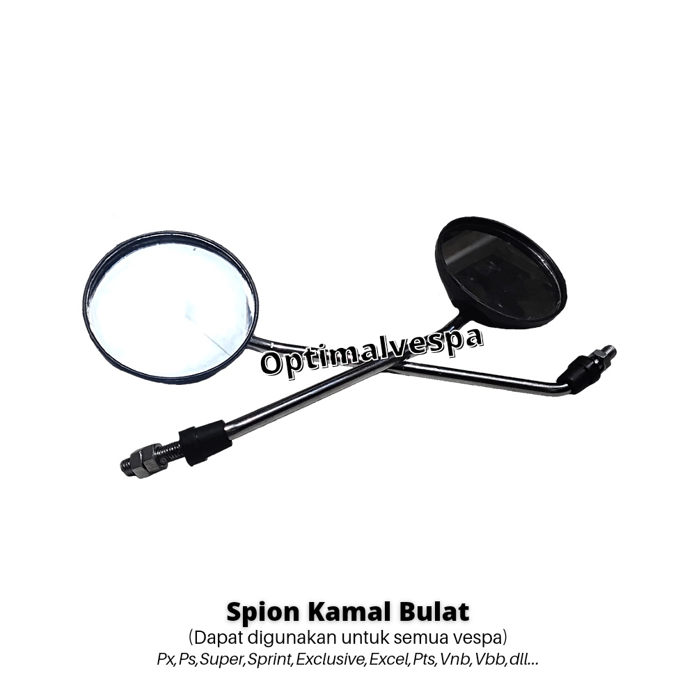 กระจกมองข้าง Camal Vespa Super Sprint Px Ps Exclusive Excel