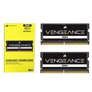 Corsair VENGEANCE DDR5 SODIMM 32GB (2 x 16GB) DDR5 4800MHz C40 Laptop Memory Kit