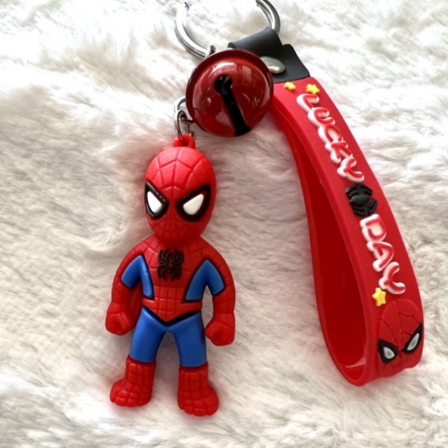 [พร้อมส่ง]พวงกุญแจสไปเดอร์แมนลายน่ารักๆมีให้เลือก7แบบพร้อมส่งในไทยทุกชิ้น - รูปที่ 3