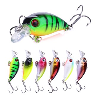 เหยื่อจำลอง พลาสติก 4.5ซม. 3.8 กรัม สำหรับใช้ตกปลา #Fishing Lure