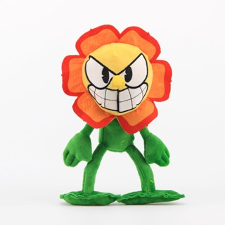 Cagney Carnation Cuphead 10 นิ้ว ตุ๊กตาของเล่น ของขวัญคริสต์มาส 2 ชิ้น