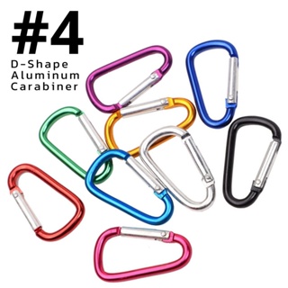 คาราบิเนอร์อลูมิเนียมอัลลอยด์ เบอร์ 4 Aluminum Carabiner รุ่น DCS-4