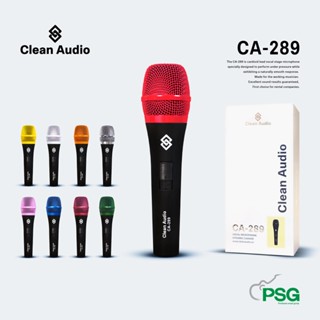 CLEAN AUDIO : SERIES : CA-289 BLACK SERIES Dynamic Microphone All Head Color Series