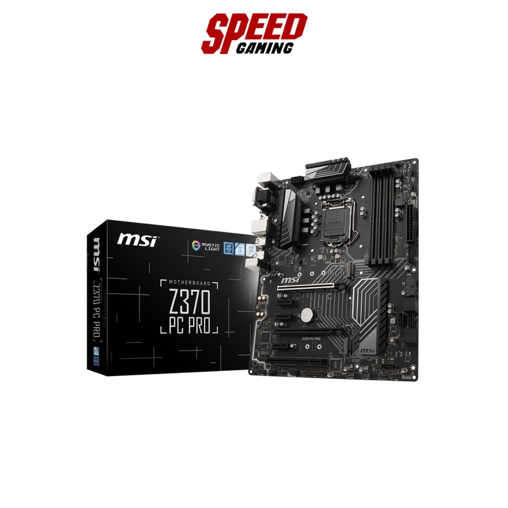 MSI MAINBOARD Z370 PC PRO LGA1151 DDR4 By Speed Gaming