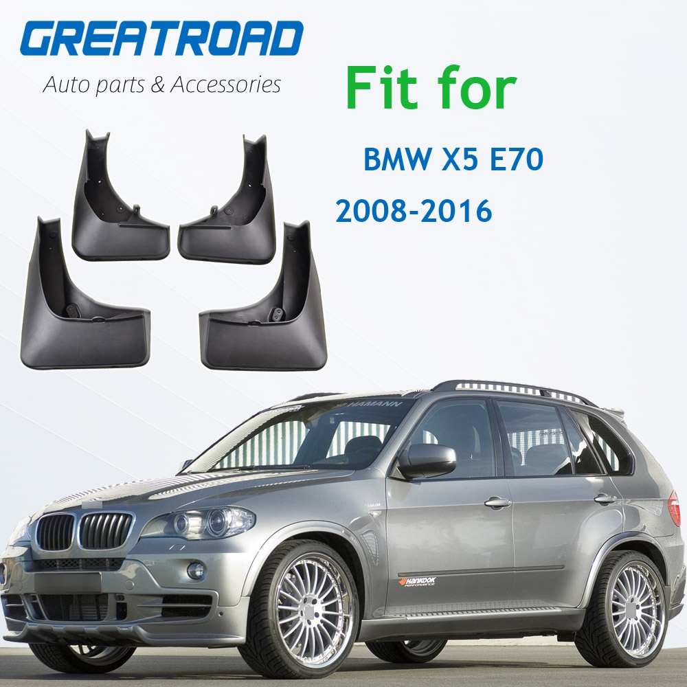 Car Fender Flares Mud Sludge Splash Guards for BMW X5 E70 20082016 Mud