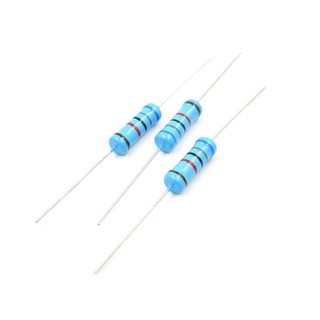 5pcs ตัวต้านทาน ฟิลม์ โลหะ  Metal Film resistor 3W 1% 0.1R - 91R Ohm โอห์ม