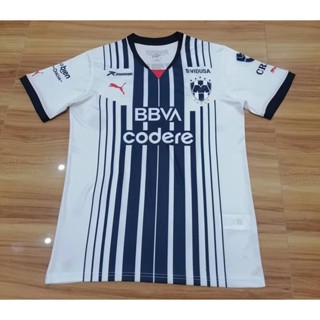 [Fans] 2223 Mexico Monterrey home เสื้อฟุตบอล เสื้อฝึกซ้อมฟุตบอล คุณภาพสูง เสื้อยืดแขนสั้น S-4XL