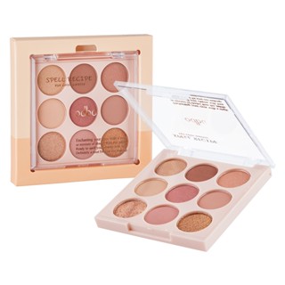 ODBO SPELL RECIPE EYE COLOR EYESHADOW PALETTE .โอดีบีโอ สเปลล์ เรชิปพี อาย คัลเลอร์ อายแชโดว์ พาเลท 9 สี