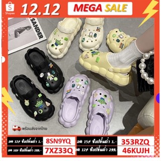 ส่งจากไทย【TX-5566ดิสนีย์】👣รองเท้าแตะหัวโตลายการ์ตูนทอยสตอรี่ น่ารักคิ้วท์ๆ พื้นนุ่มนิ่มใส่สบายทรงคลื่น สไตล์เกาหลี