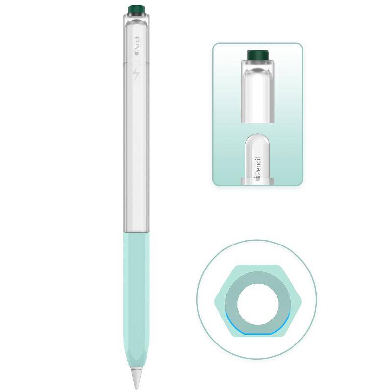 สําหรับ Apple Pencil Pro Jelly สีโปร ่ งแสงซิลิโคนสําหรับ Apple Pencil 2nd ซิลิโคนป ้ องกันปากกาสําหรับ Apple Pencil 2 แท ็ บเล ็ ตอุปกรณ ์ เสริม