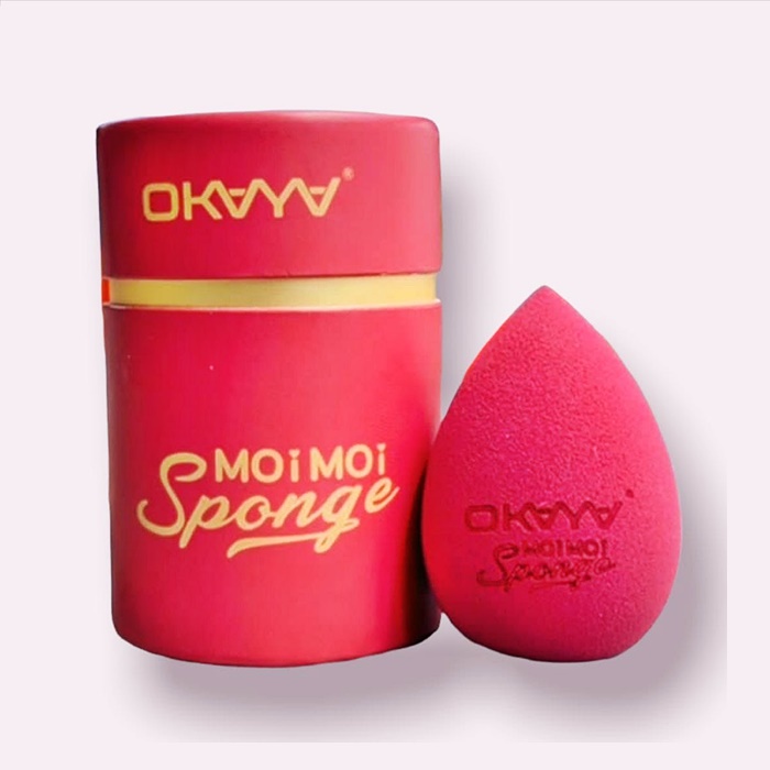 OKAYA MOI MOI SPONGE FOUNDATION ผสมผสานไข่ SPONGE