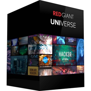 Red Giant Universe 3.3.1 (Windows) โปรแกรม รวมชุด ปลั๊กอิน เอฟเฟกต์ คุณภาพสูง