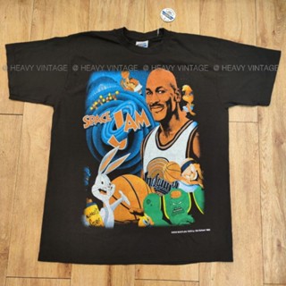 SPACE JAM X JORDAN BOOTLEG เสื้อลายการ์ตูนสเปชแจม เสื้อลายน่ารัก