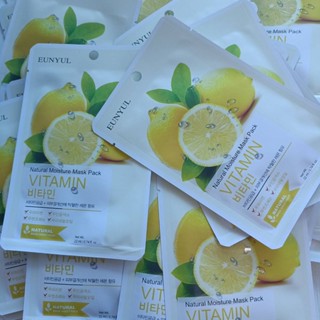 แท้100%พร้อมส่ง มาร์คเกาหลี Eunyul vitamin mask sheet (exp 7/ 2025)