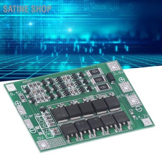 Satine Shop บอร์ดโมดูลชาร์จแบตเตอรี่ 3S 60A 12.6V Bms สําหรับลิเธียม