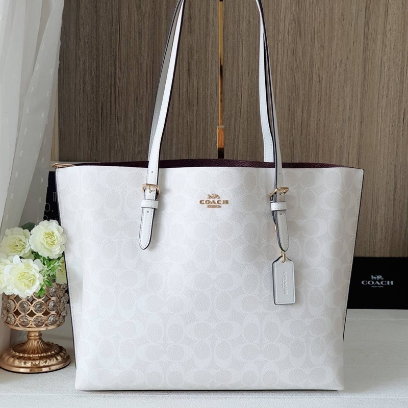 COACH 1665 MOLLIE TOTE IN SIGNATURE CANVAS