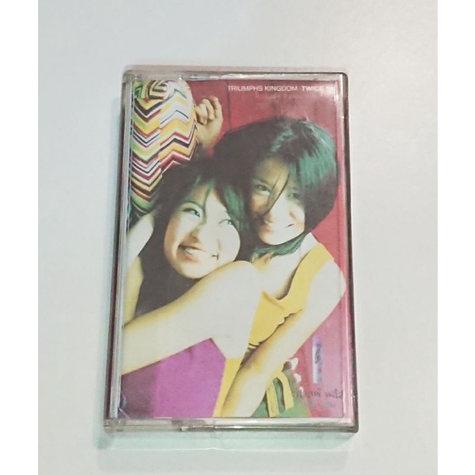 เทป​เพลง​ Cassette​ Tape​ เทป​คา​สเซ็ท​ Triumphs​ Kingdom : Twice​ Tk (2543)