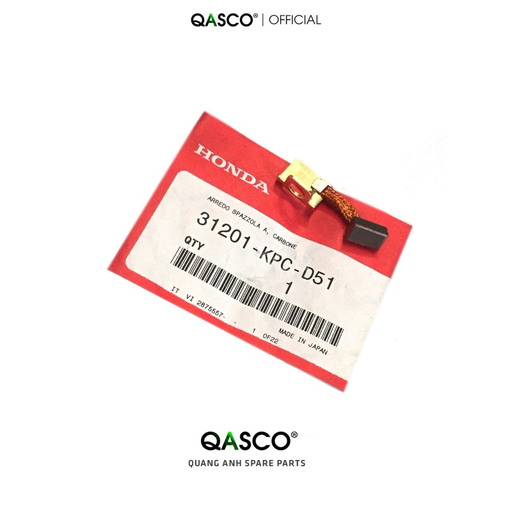 แปรงคาร์บอน A มอเตอร์สตาร์ท SH 125/150 2010-2012 _ _ H494