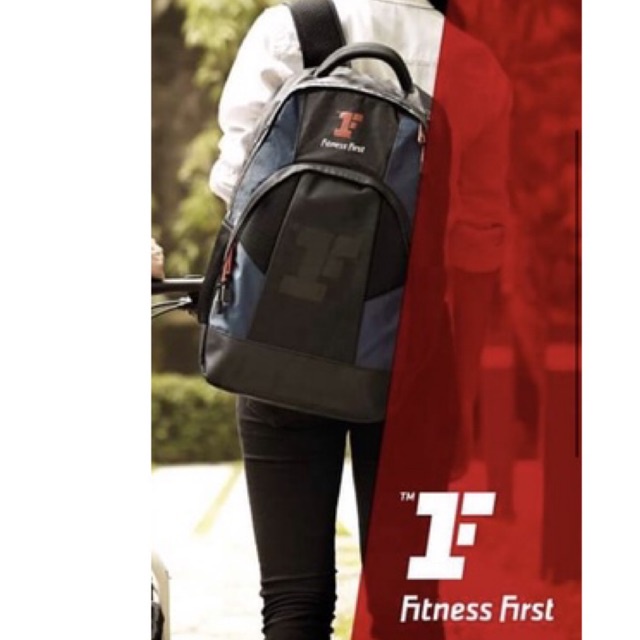 กระเป๋าเป้ฟิตเนสเฟิร์ส fitness first bagpack