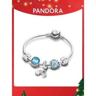 Pandora Pandora Daigou สร้อยข้อมือเงินสเตอร์ลิง สําหรับผู้หญิงของขวัญวันเกิด คู่รัก