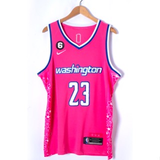 2023 nba Washington Wizards No.23 pink basketball jersey