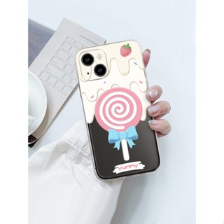 Creamy Strawberry Pops เคสไอโฟน iPhone 11 8 Plus case X Xr Xs Max Se 2020 cover เคส iPhone 13 12 pro max 7 Plus 14 pro m