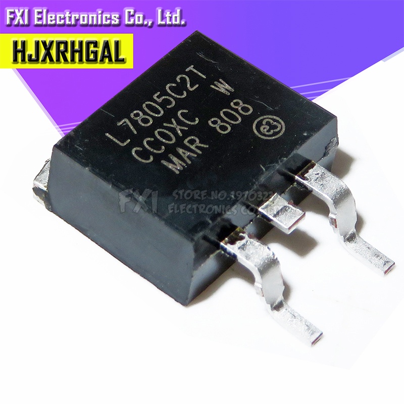 10PCS 7805 SMD สามตัวปรับสัญญาณ L7805 TO-263 (D2PAK) L7812CD2T L7812 L7805CD2T