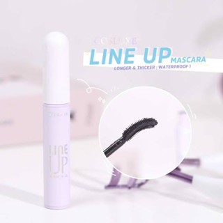 Cosluxe Line Up Mascara 6g ขนตาปัง เรียงเส้นสวยเป็นธรรมชาติ