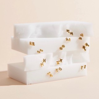 YVIS gold zodiac stud (สินค้าเป็นคู่)