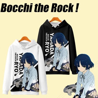 Top Bocchi the Rock เสื้อแจ็กเก็ตลําลอง แขนยาว มีฮู้ด พลัสไซซ์ แฟชั่นสําหรับผู้ชาย และผู้หญิง