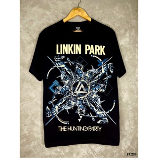 Linkinparkเสื้อยืดสีดำสกรีนลายFC230