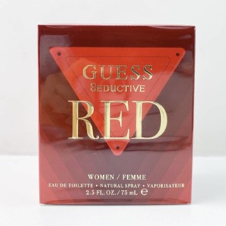 Guess Seductive Red Women EDT 75ml กล่องซีล #guess