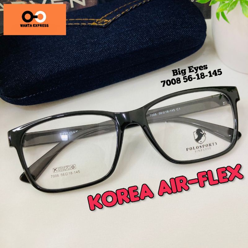 กรอบแว่นผู้ชาย ยืดหยุ่น POLO 2041 2815 7008 7009 ตัดแว่น สายตาสั้น แว่นกรองแสง บลูบล็อก ออโต้ สั่งตัดเลนส์ หน้าใหญ่