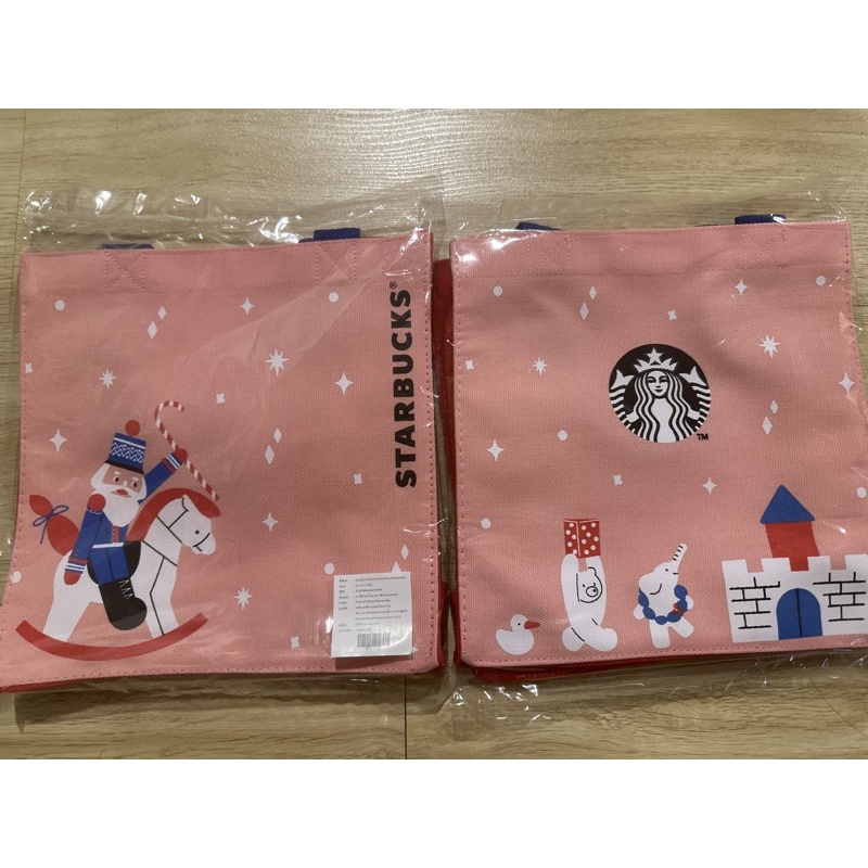 Starbucks Christmas collection กระเป๋าสตาบัค คริสต์มาส
