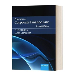 华研原版英文原版 Principles of Corporate Finance Law 公司金