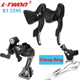 Ltwoo R3 ชุดเกียร์ 2x8 16s ความเร็วสูง เกียร์หน้า และเกียร์หน้า สําหรับรถจักรยาน Shimano ตีนผีหน้า+ตีนผีหลัง