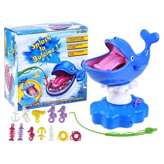 ProudNada Toys ของเล่นเด็ก เกมวาฬพ่นน้ำ เกมตกปลา SPLASH LA BALEINE! NO.115-57