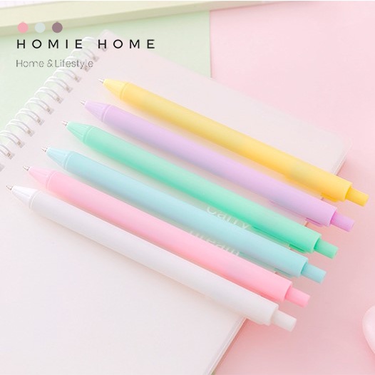 HH-652 ปากกาเจล 1 ชิ้น คละสี ลายการ์ตูนน่ารัก เขียนลื่น ราคาถูก พร้อมส่ง