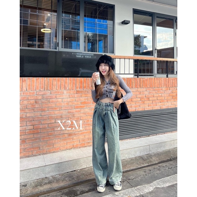 Used กางเกงยีนส์ Y2K งานป้าย DARIM จากร้าน X2 Market Closet