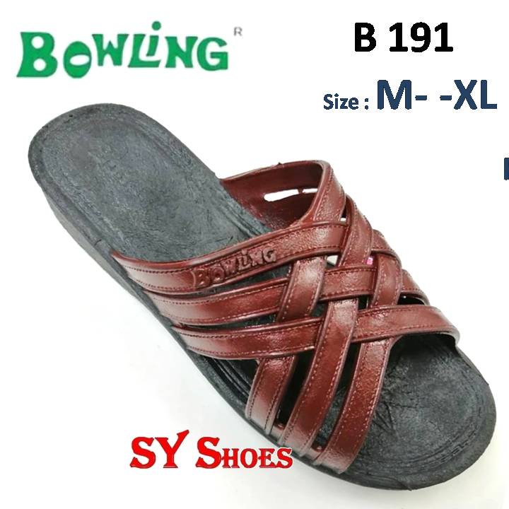 (SY Shoes) "Bowling" รองเท้าแตะ PVC ผู้หญิง/Selipper Getah Perempuan (B 191)