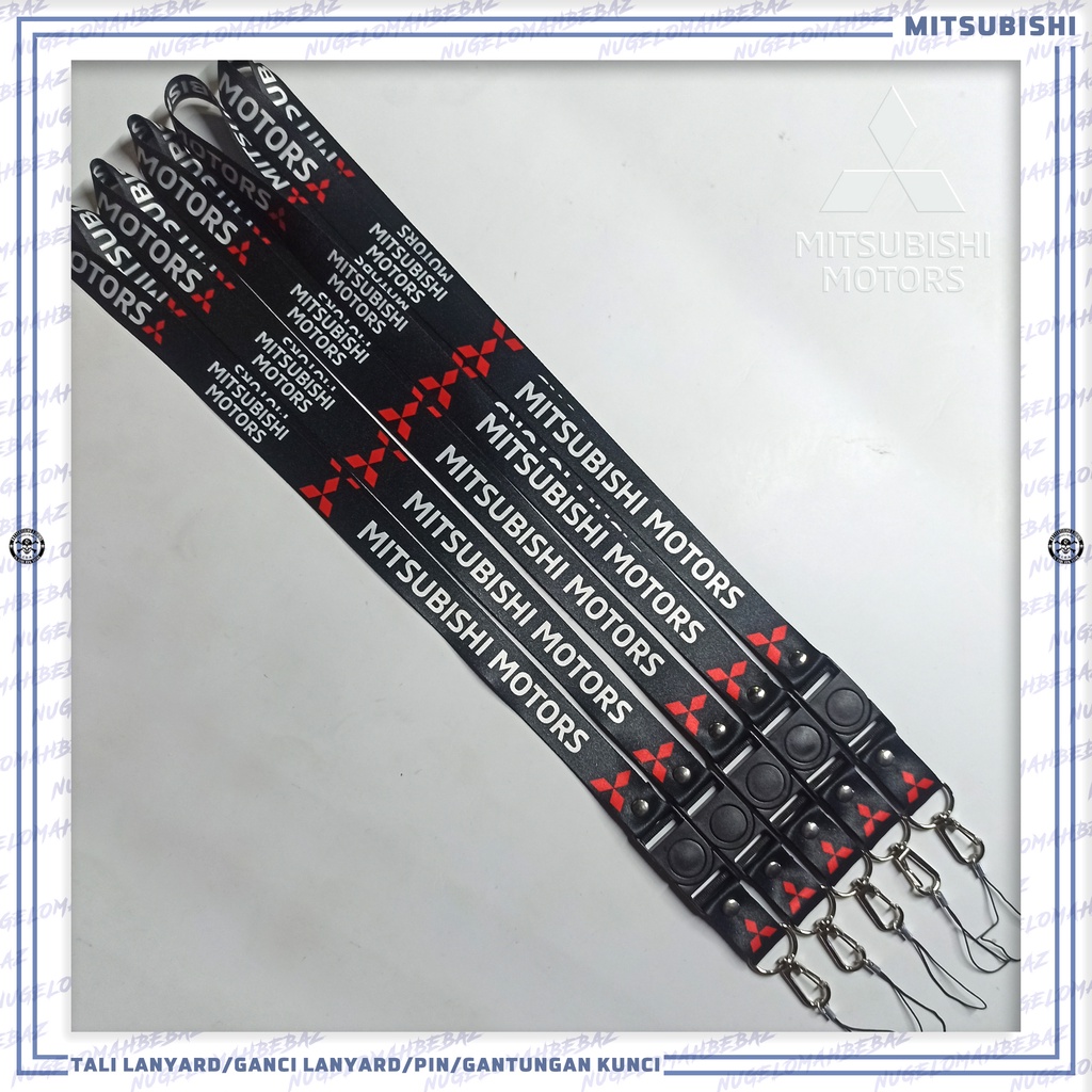 MITSUBISHI HP GANTUNGAN LANYARD STRAP สําหรับ ID CARD/CELLPHONE/KEY/ETC.. มิตซูบิชิ มิตซูบิชิ