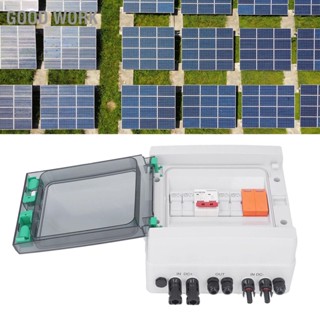 Good Work กล่องรวมพลังงานแสงอาทิตย์ Pv 2 สาย พร้อมฟิวส์ 15A 32A Dc500V