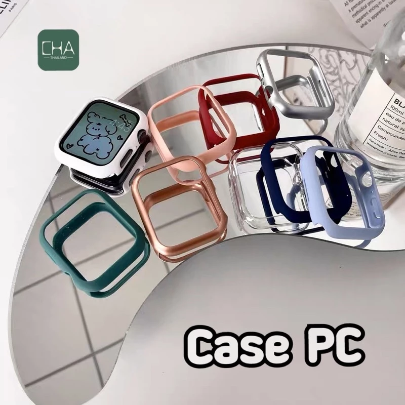 เคสกันรอยรอบ เคส เเข็ง case สําหรับ series watch 11 10 9 8 7 41mm 45mm เคส watch 7 41/4245/46mm เคสสําหรับแอปเปิ้ลวอช