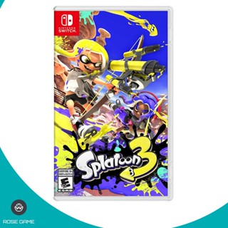 สินค้ามือ1 NSW Splatoon 3 Nintendo switch game [US-ASIA] english นินเทนโด้ สวิตช์ แผ่นเกม