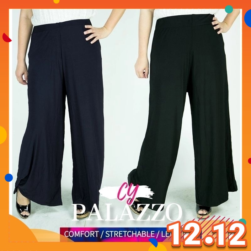 CY 801 CULOTTE PALAZZO LONG PANTS / SELUNAZZO WANITA WOMAN