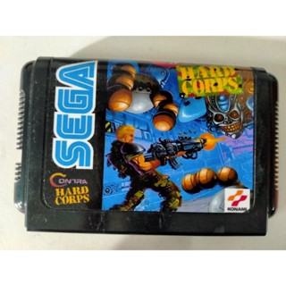 ตลับเกม MD เกม Contra Hard Corps หรือ คอนท่า ฮาทคอป อมตะ ตายไม่จำกัด ปืนเริ่มต้นครบ