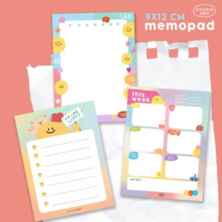 STUDIO.OWY : Memopad กระดาษโน๊ตฉีกได้ 9x12 cm