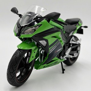 Automaxx โมเดลรถมอเตอร์ไซค์จําลอง Kawasaki Ninja 1:12 ของเล่นสําหรับเด็ก