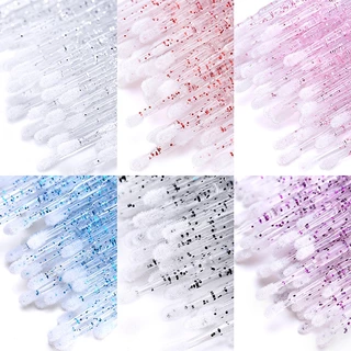 Microbrush แบบใช้แล้วทิ้งสําหรับ Eyelash Extension Lashes Removing Swab Applicators แปรงขนตาเครื่องมือแต่งหน้า